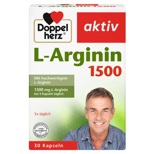 Doppelherz aktiv L-Arginin 1500 Преден поглед