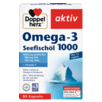 Illustration of the product packaging Doppelherz aktiv Omega-3 Seefischöl 1000 front view