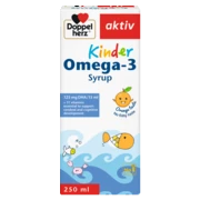 Doppelherz aktiv Киндер Омега-3 Сируп Преден поглед