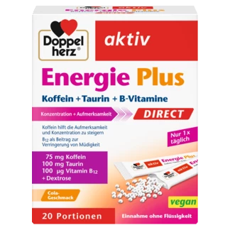 Doppelherz aktiv Energy Plus DIRECT Преден поглед