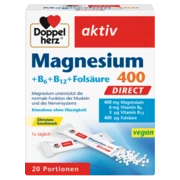Doppelherz aktiv Magnesium 400 DIRECT Преден поглед
