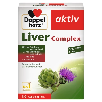 Doppelherz aktiv Liver Complex Преден поглед